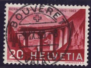 1963 Nr 114 20ct obl. BOUVERET 9.IX.63