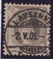 97A Oblit. LUXE LAUSANNE 2.V.08
