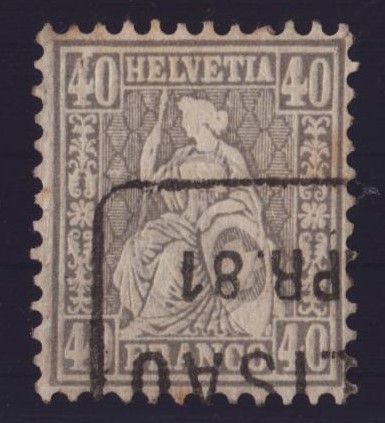 Nr 42 Helvétie assise
