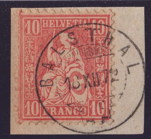 Nr 38 Helvétie assise 