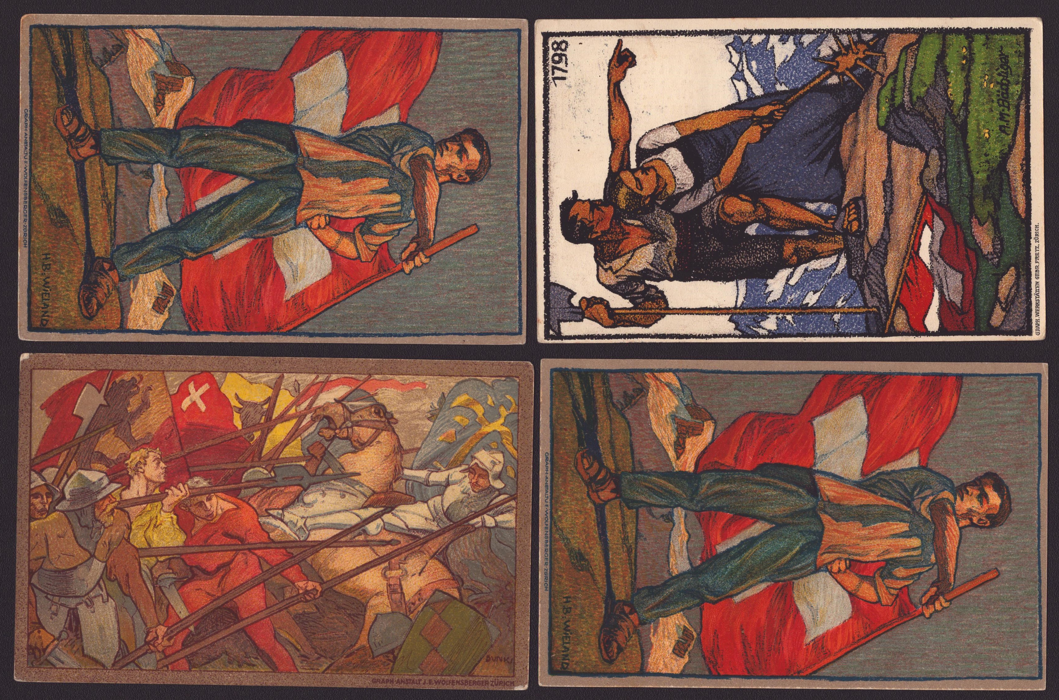 1x Nr 2 1911, 2x Nr 3 1912, 1x Nr 5 1913