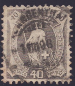 Nr 97A oblitération 1.VIII