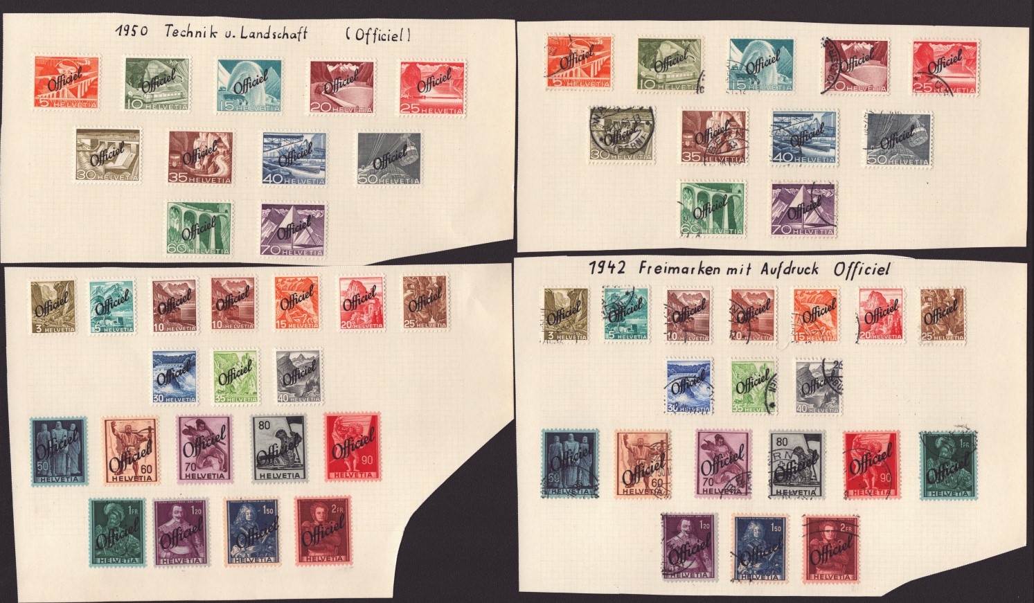 Série de timbre Officiel