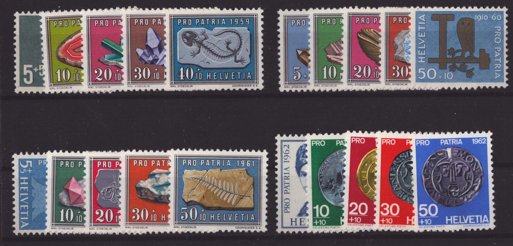 1959 - 1962 Série neuf **
