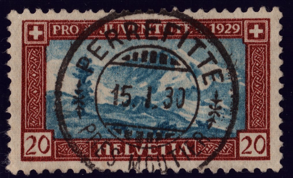 1929 Pro Juventute J51 oblit. PERREFITTE