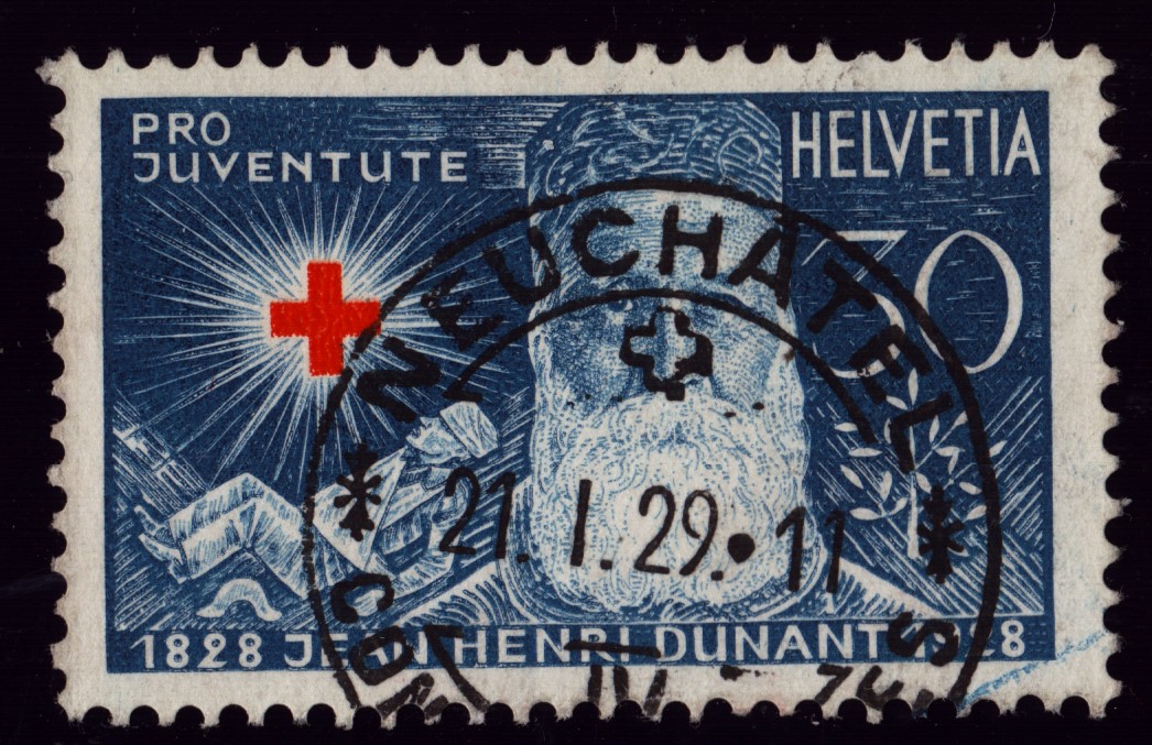 1929 Pro Juventute J48 NEUCHATEL