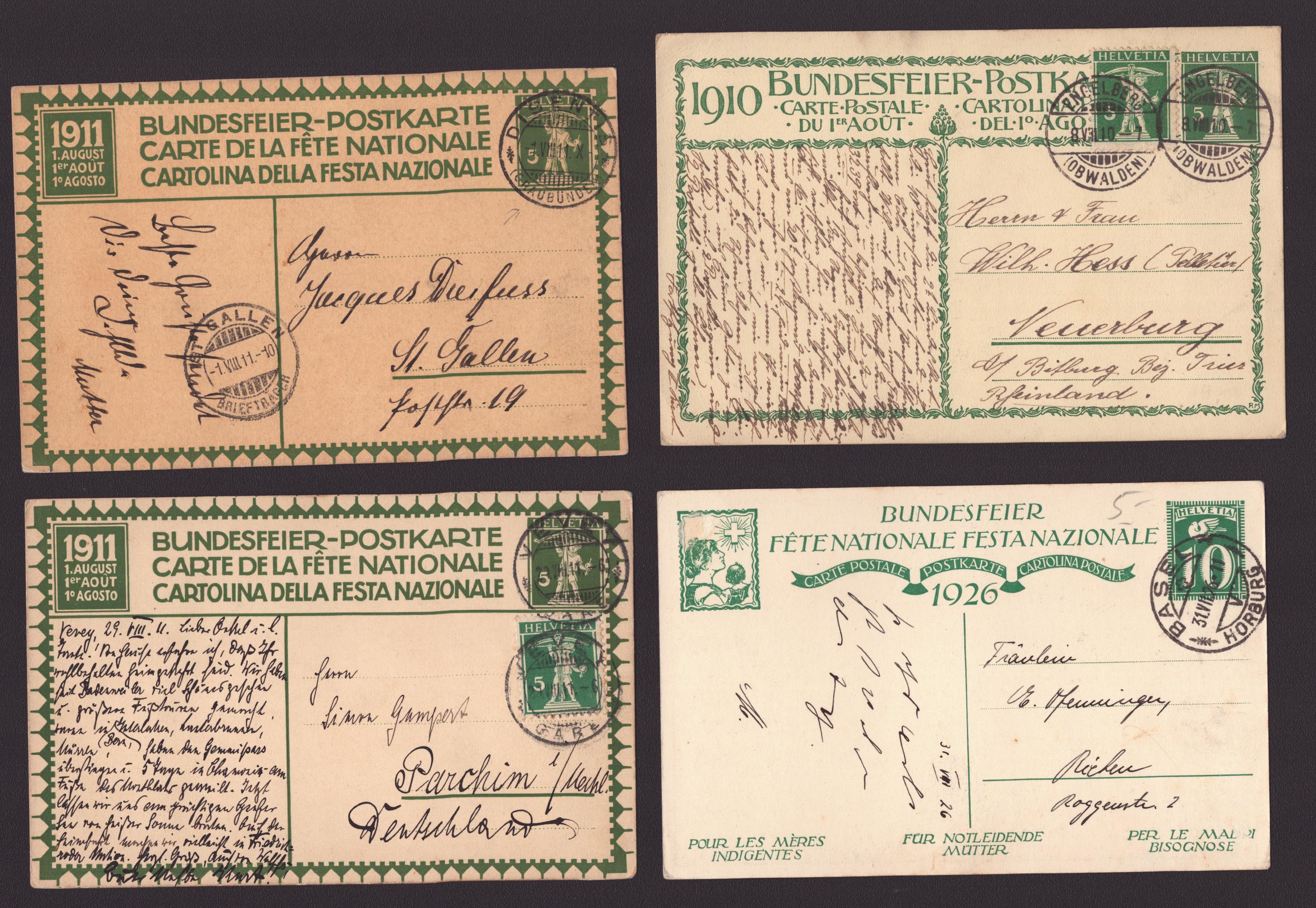 Lot de 3 cartes